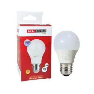 Lámpara led bulbo 6w