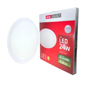 Panel Led redondo 24w