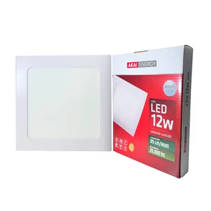 Panel cuadrado 12w